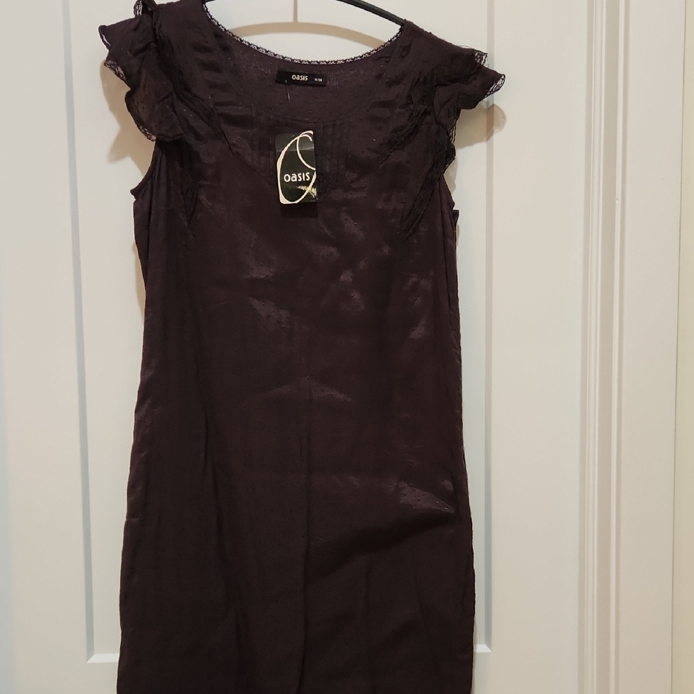 Oasis Purple Mini Dress
